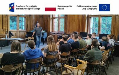 Zdjęcie do PROJEKT &quot;LAS LEŚNICTWO BEZ GRANIC&quot; - SPOTKANIE Z PEDAGOGIEM