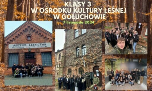 Zdjęcie do KLASY TRZECIE W OŚRODKU KULTURY LEŚNEJ W GOŁUCHOWIE